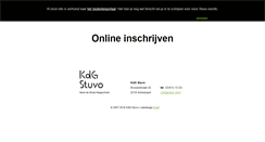 Desktop Screenshot of kdgstuvo.be