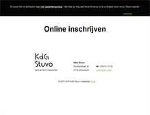 Tablet Screenshot of kdgstuvo.be
